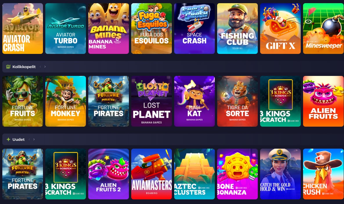 Bet7K — lobby cassino