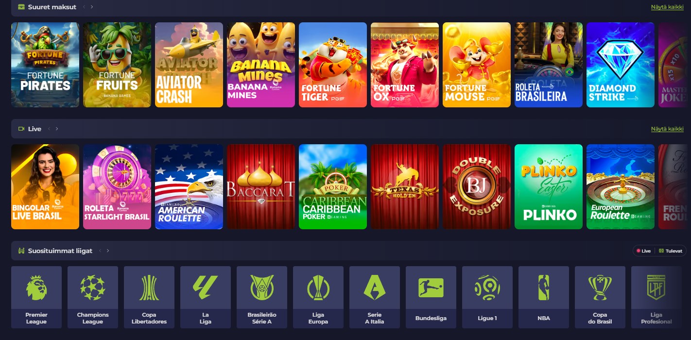 Bet7K UI