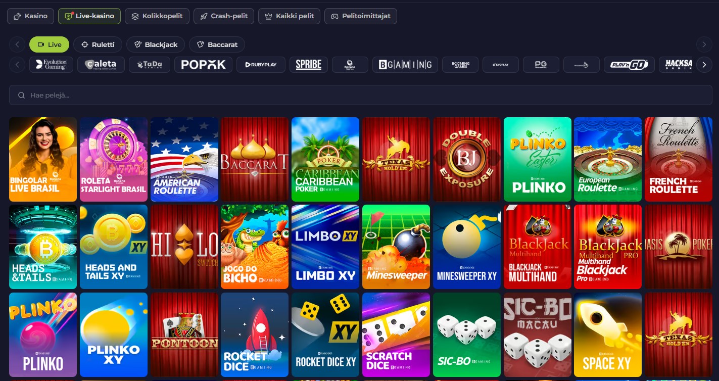 Bet7K slots